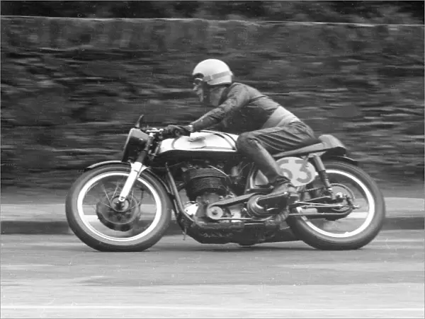 Peter Stacey (Norton) 1960 Senior Manx Grand Prix