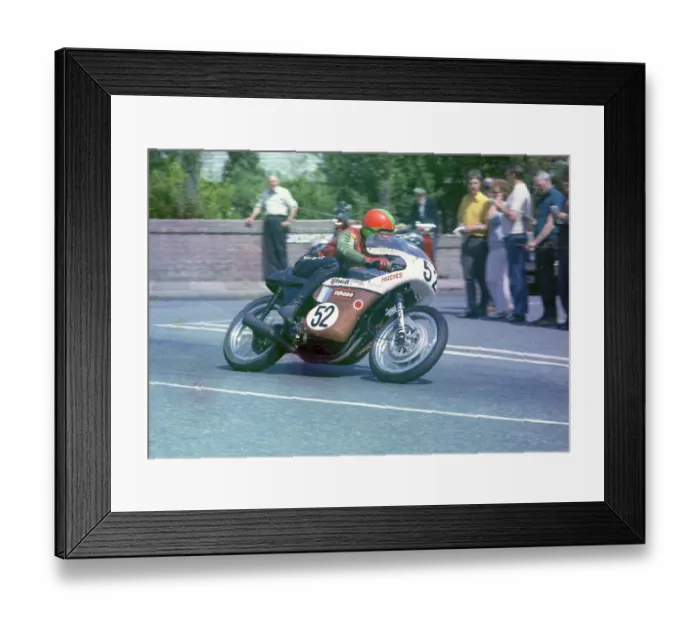 Framed Print : Ray Knight (Hughes Triumph) 1973 Formula 750 TT Framed Print : Ray Knight (Hughes Triumph) 1973 Formula 750 TT