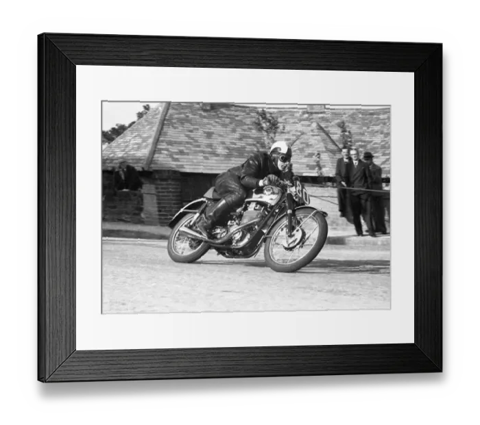 Framed Print : George Northwood (BSA) 1955 Senior TT Framed Print : George Northwood (BSA) 1955 Senior TT