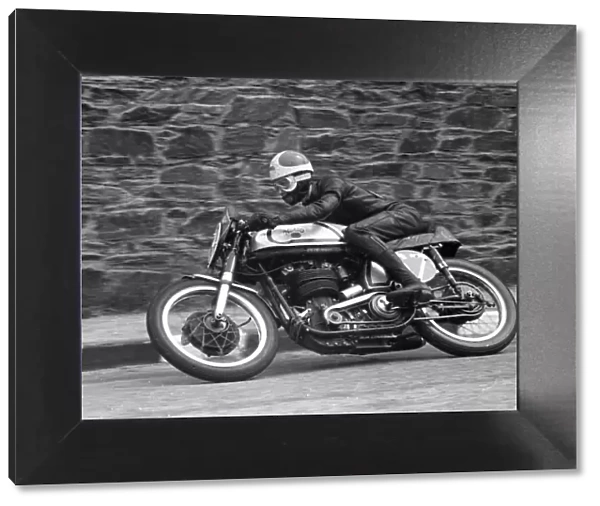 Dave Chadwick (Norton) 1955 Junior TT