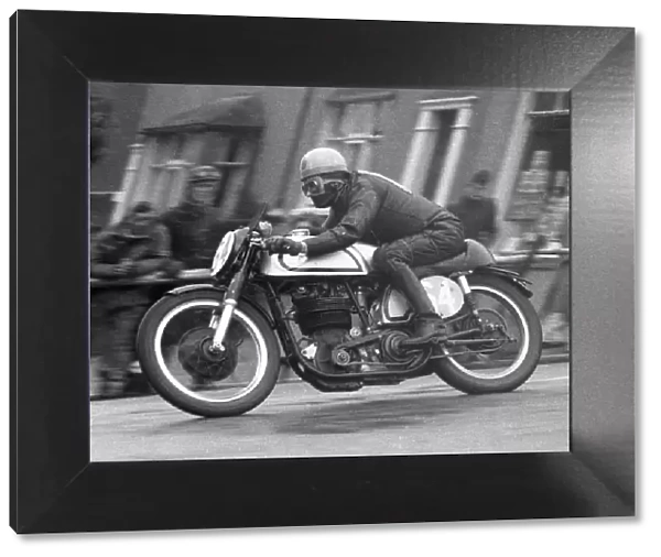 Ivor Lloyd (Norton) 1956 Junior TT