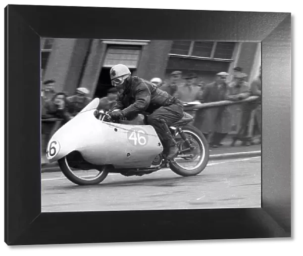 Angus Martin (AJS) 1956 Junior TT