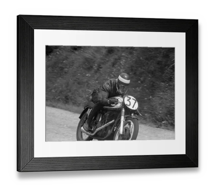 Framed Print : George Salt (Norton) 1956 Junior TT Framed Print : George Salt (Norton) 1956 Junior TT