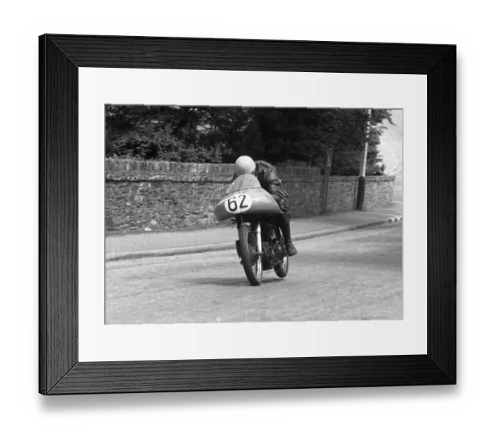 Framed Print : Harry Plews (Norton) 1956 Senior TT Framed Print : Harry Plews (Norton) 1956 Senior TT