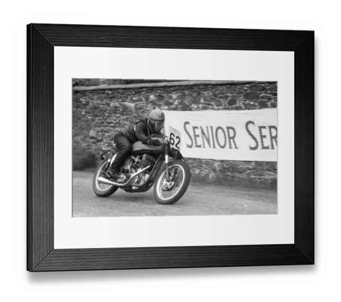 Framed Print : Roy Capner (BSA) 1956 Junior TT Framed Print : Roy Capner (BSA) 1956 Junior TT