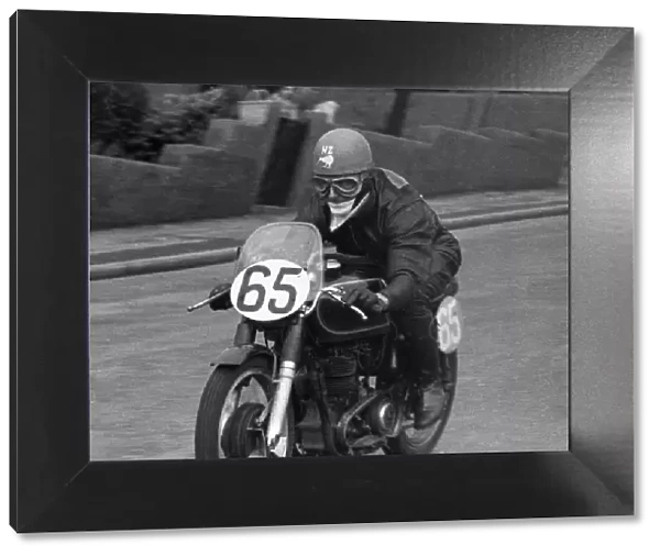 Bob Cook (AJS) 1956 Junior TT