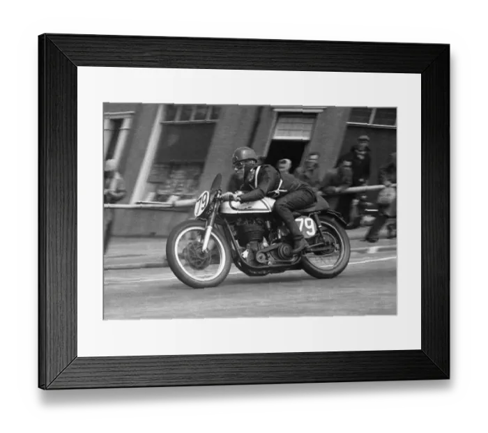 Framed Print : John Grace (Norton) 1956 Senior TT Framed Print : John Grace (Norton) 1956 Senior TT