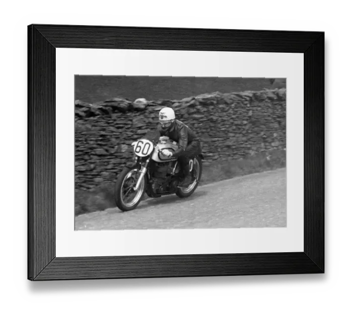 Framed Print : Keith Bryen (Norton) 1956 Senior TT Framed Print : Keith Bryen (Norton) 1956 Senior TT
