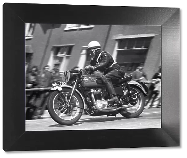 Jimmy Linskey (Triumph Travelling Marshal) 1957 TT