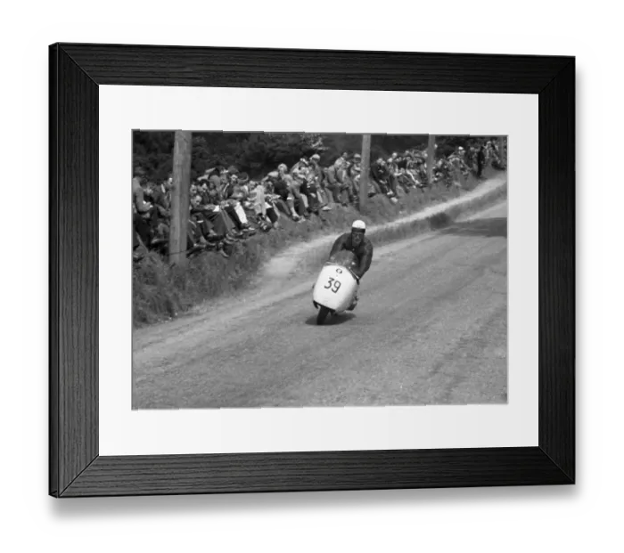 Framed Print : Walter Zeller (BMW) 1957 Senior TT Framed Print : Walter Zeller (BMW) 1957 Senior TT