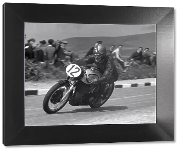 Noel McCutcheon (Norton) 1957 Senior TT