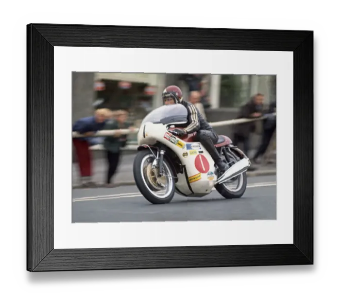 Framed Print : Ray Pickrell (Triumph) 1971 Production TT Framed Print : Ray Pickrell (Triumph) 1971 Production TT