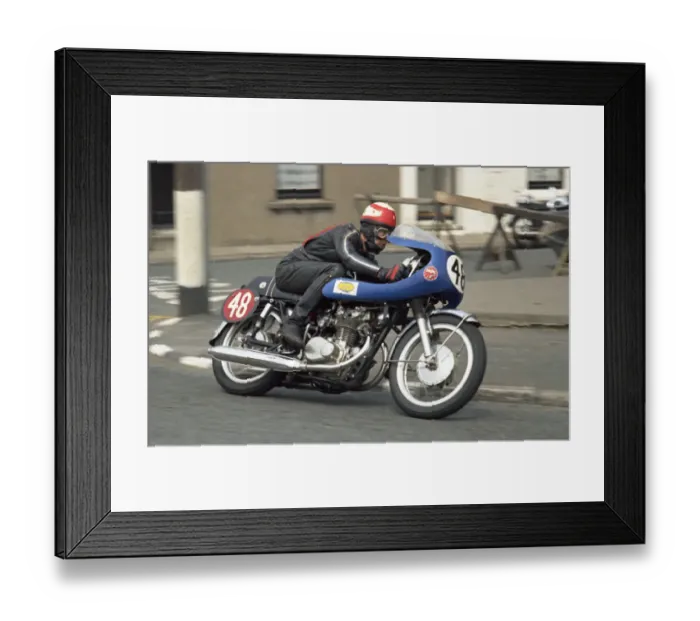 Framed Print : Graham Penny (Honda) 1971 Production TT Framed Print : Graham Penny (Honda) 1971 Production TT