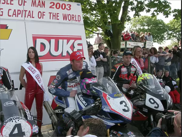 Winners: 2003 Formula One TT