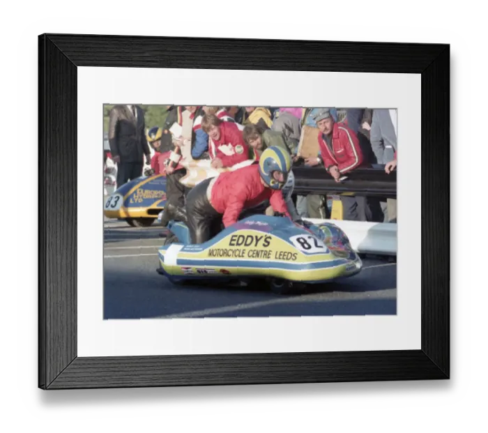 Framed Print : Eddy Wright & Paul Craig (Yamaha) 1980 Sidecar TT Framed Print : Eddy Wright & Paul Craig (Yamaha) 1980 Sidecar TT