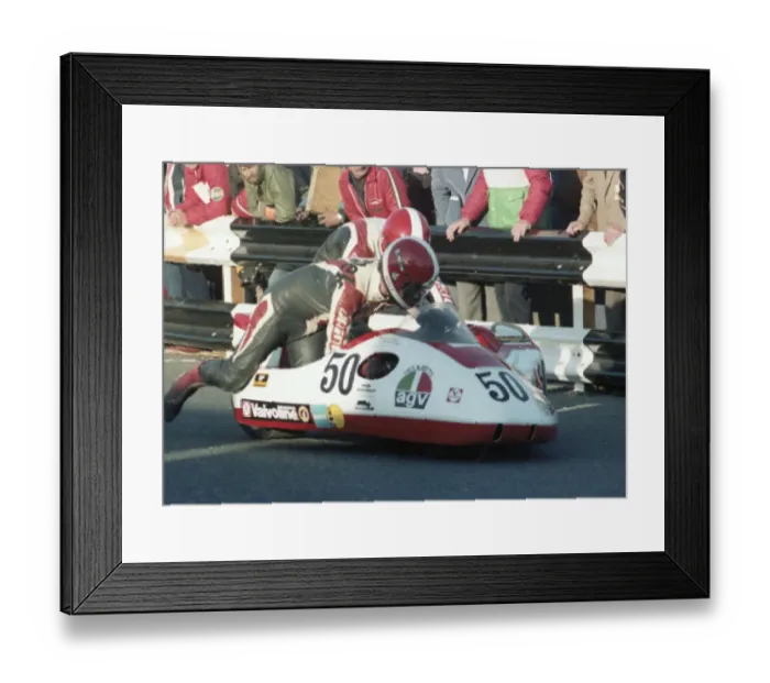 Framed Print : Wolfgang Stropek & Karl Altrichter (Siwa Yamaha) 1980 Sidecar TT Framed Print : Wolfgang Stropek & Karl Altrichter (Siwa Yamaha) 1980 Sidecar TT