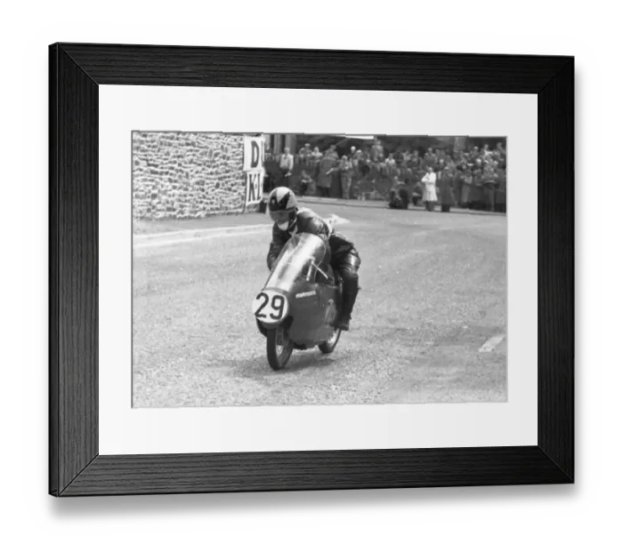 Framed Print : Ken Martin (Anelay) 1957 Ultra Lightweight TT Framed Print : Ken Martin (Anelay) 1957 Ultra Lightweight TT
