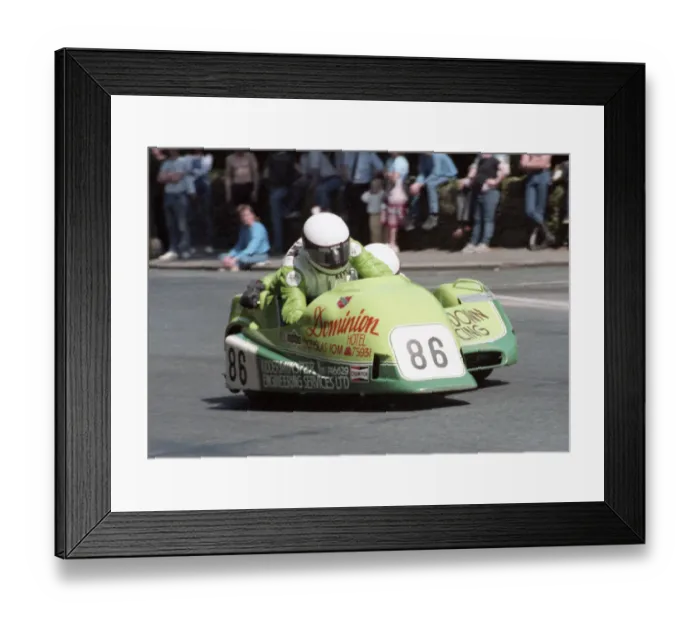 Framed Print : Kenny Howles & Steve Pointer (Ireson Yamaha) 1985 Sidecar TT Framed Print : Kenny Howles & Steve Pointer (Ireson Yamaha) 1985 Sidecar TT