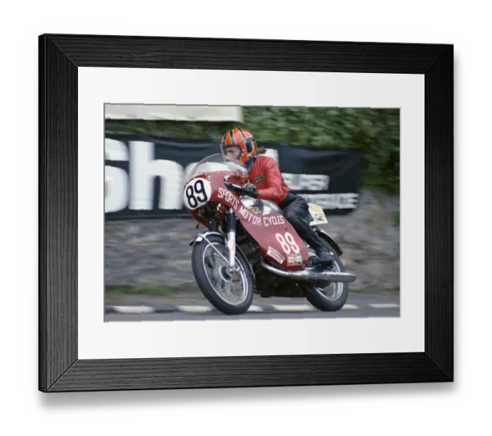 Framed Print : Bernard Murray (Suzuki) 1973 Production TT Framed Print : Bernard Murray (Suzuki) 1973 Production TT