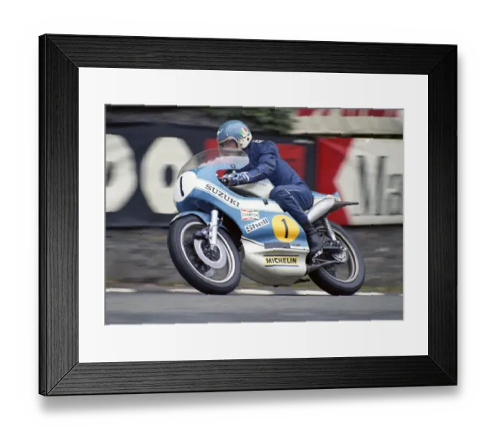 Framed Print : Jack Findlay (Suzuki) 1974 Senior TT Framed Print : Jack Findlay (Suzuki) 1974 Senior TT