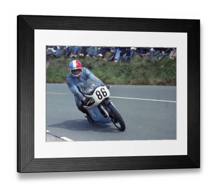 Framed Print : Malcolm Lucas (BeeBee Norton) 1974 Junior TT Framed Print : Malcolm Lucas (BeeBee Norton) 1974 Junior TT