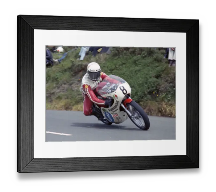 Framed Print : Charlie Williams (Dugdale Maxton Yamaha) 1974 Junior TT Framed Print : Charlie Williams (Dugdale Maxton Yamaha) 1974 Junior TT