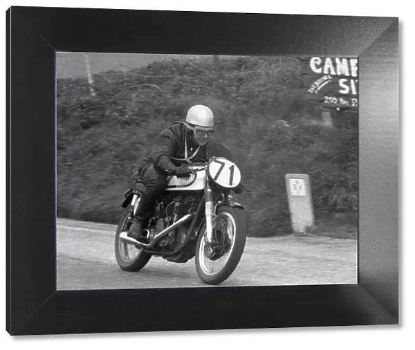 Ken Tully (Norton) 1956 Junior TT