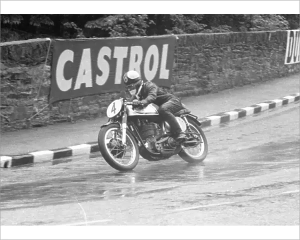 Geoff Tanner (Norton) 1956 Junior TT
