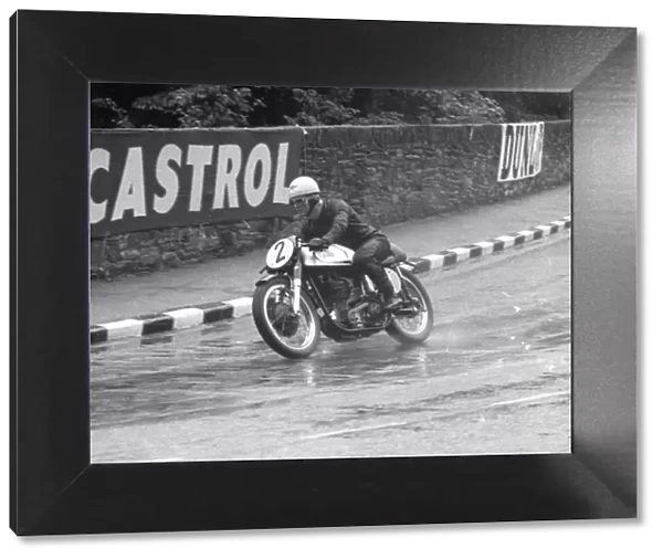 Eric Hinton (Norton) 1956 Junior TT