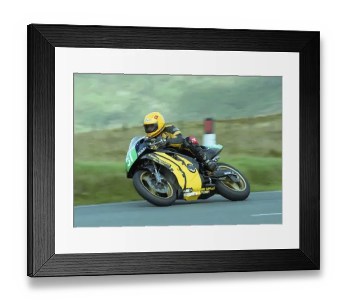 Framed Print : Paul Corrin (Bullock Kawasaki) 2003 Ultra Lightweight Manx Grand Prix Framed Print : Paul Corrin (Bullock Kawasaki) 2003 Ultra Lightweight Manx Grand Prix