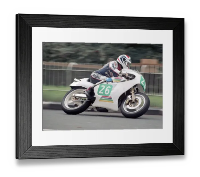 Framed Print : Bernie Webster (Rotax) 1989 Lightweight Manx Grand Prix Framed Print : Bernie Webster (Rotax) 1989 Lightweight Manx Grand Prix