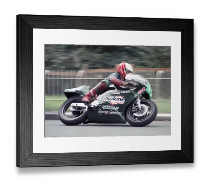 Framed Print : Mark Tyrell (Rotax) 1989 Lightweight Manx Grand Prix Framed Print : Mark Tyrell (Rotax) 1989 Lightweight Manx Grand Prix