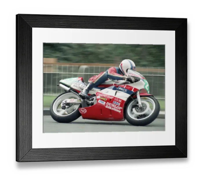 Framed Print : Martin Ayles (Honda) 1989 Lightweight Manx Grand Prix Framed Print : Martin Ayles (Honda) 1989 Lightweight Manx Grand Prix
