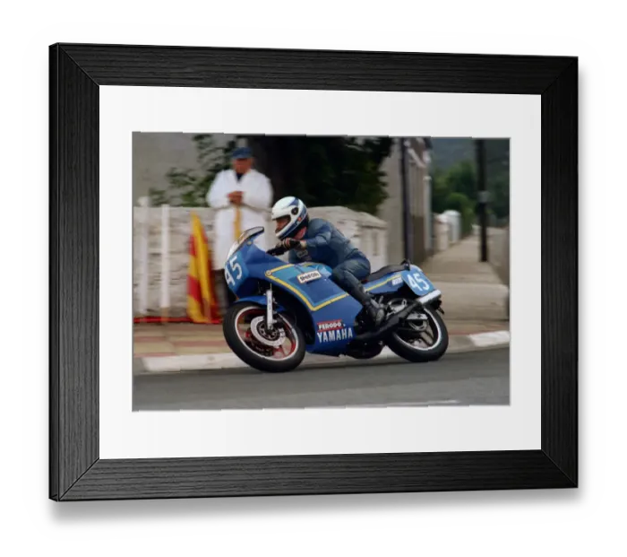 Framed Print : Kevin Newbery (Yamaha) 1987 Lightweight Manx Grand Prix Framed Print : Kevin Newbery (Yamaha) 1987 Lightweight Manx Grand Prix