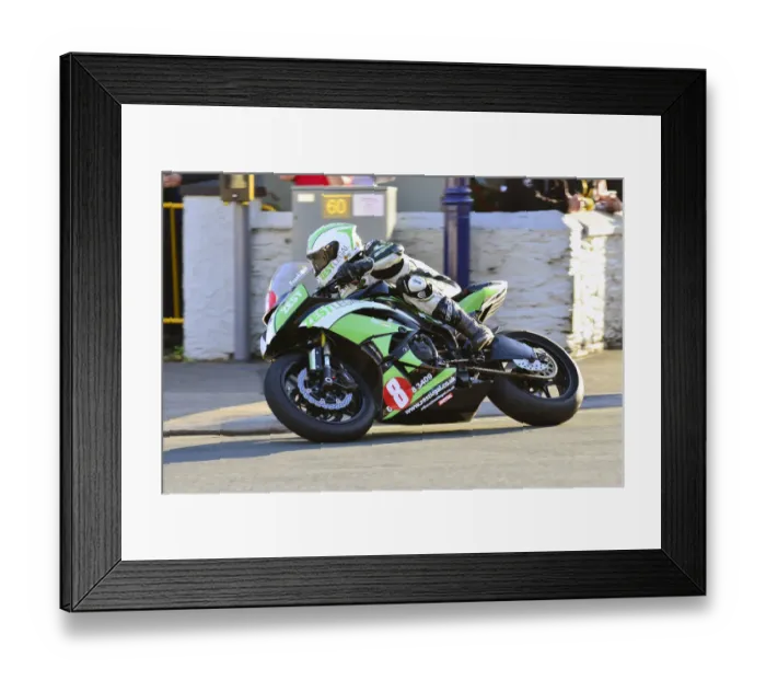 Framed Print : Frank Gallagher (Kawasaki) 2014 Newcomers A Manx Grand Prix Framed Print : Frank Gallagher (Kawasaki) 2014 Newcomers A Manx Grand Prix