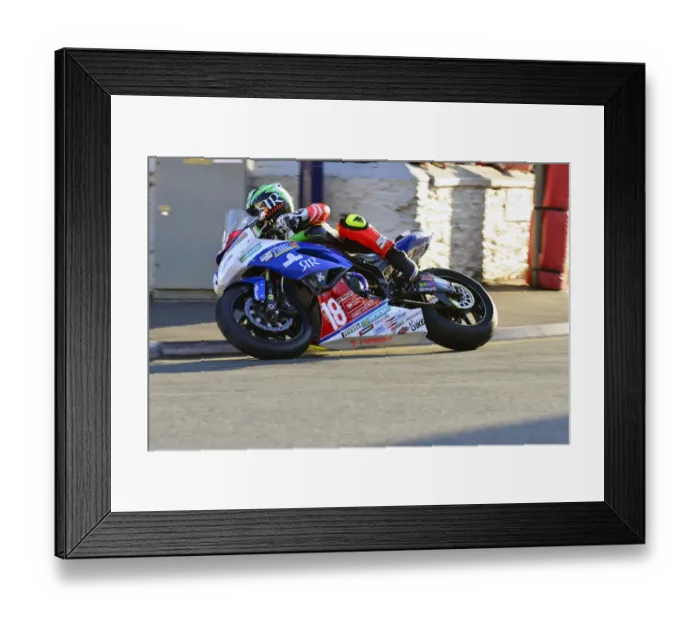 Framed Print : Fredric Besnard (Kawasaki) 2014 Newcomers A Manx Grand Prix Framed Print : Fredric Besnard (Kawasaki) 2014 Newcomers A Manx Grand Prix