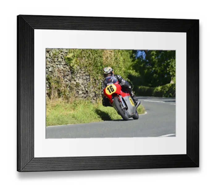 Framed Print : James Hillier (Honda) 2014 500 Classic TT Framed Print : James Hillier (Honda) 2014 500 Classic TT
