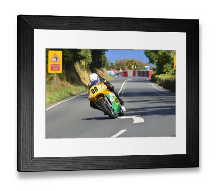 Framed Print : Johannes van der Pol (BSA) 2014 500 Classic TT Framed Print : Johannes van der Pol (BSA) 2014 500 Classic TT