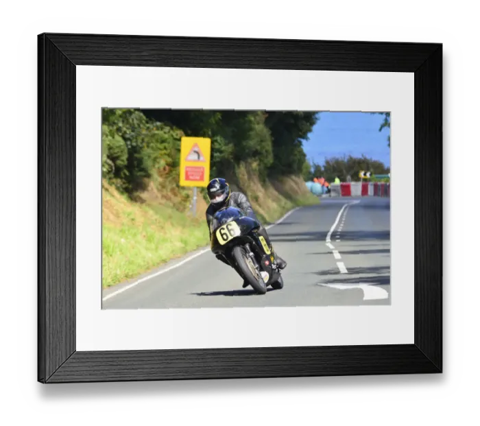 Framed Print : Tony Ainley (Velocette) 2014 500 Classic TT Framed Print : Tony Ainley (Velocette) 2014 500 Classic TT