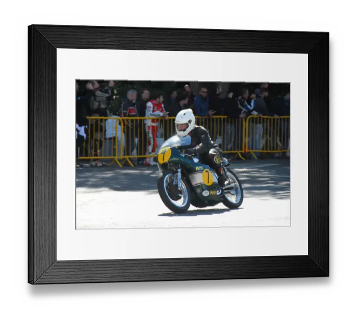 Framed Print : John Kosterman (Norton) 2014 Parade Lap Framed Print : John Kosterman (Norton) 2014 Parade Lap