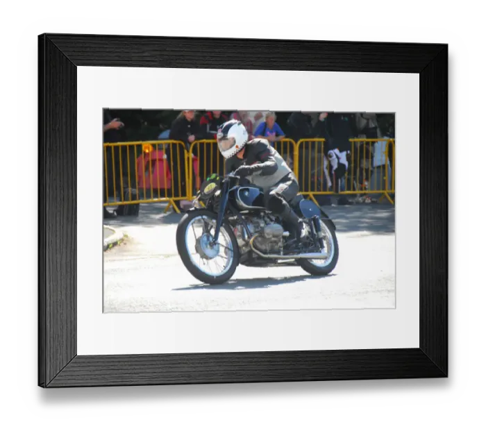 Framed Print : Ralph Schneider (BMW) 2014 Parade Lap Framed Print : Ralph Schneider (BMW) 2014 Parade Lap