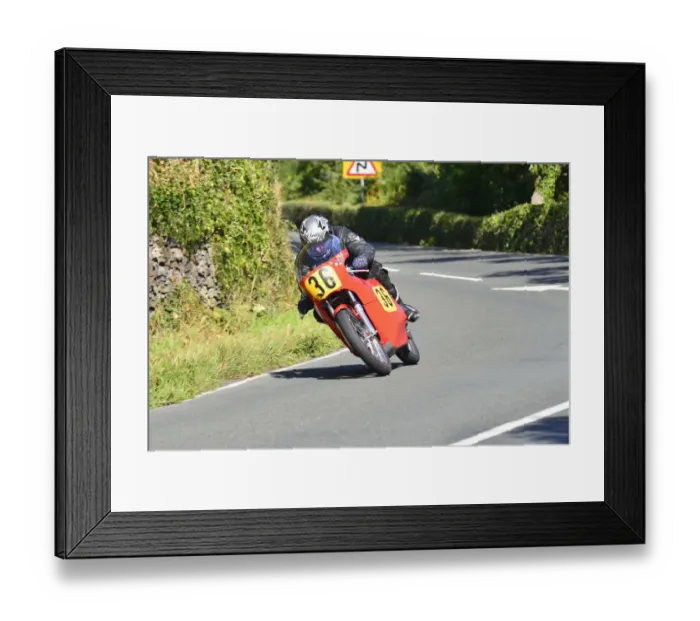 Framed Print : David Burrell (Velocette) 2014 500 Classic TT Framed Print : David Burrell (Velocette) 2014 500 Classic TT