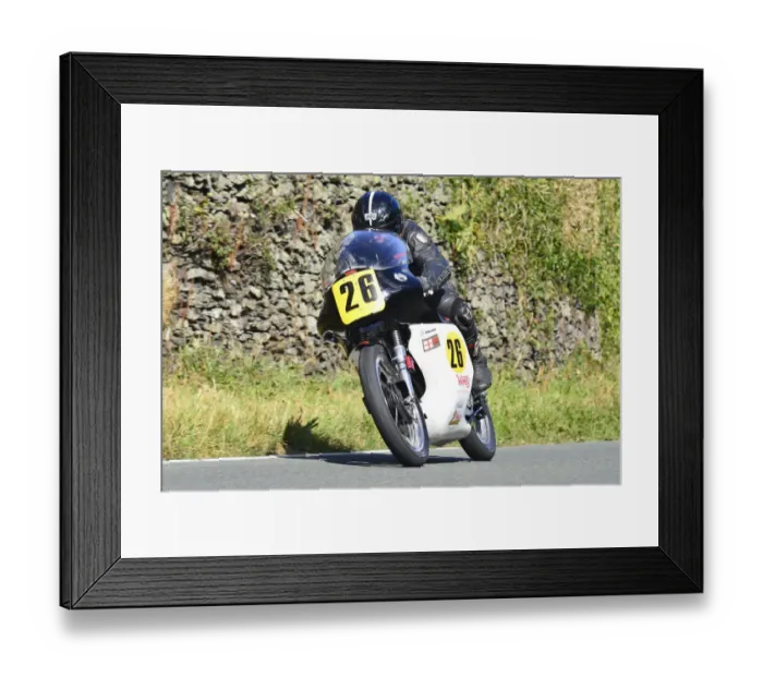 Framed Print : Mark Parrett (Norton) 2014 500 Classic TT Framed Print : Mark Parrett (Norton) 2014 500 Classic TT