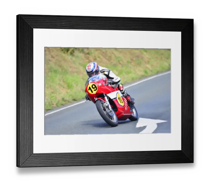 Framed Print : Dan Stewart (Honda) 2014 500 Classic TT Framed Print : Dan Stewart (Honda) 2014 500 Classic TT