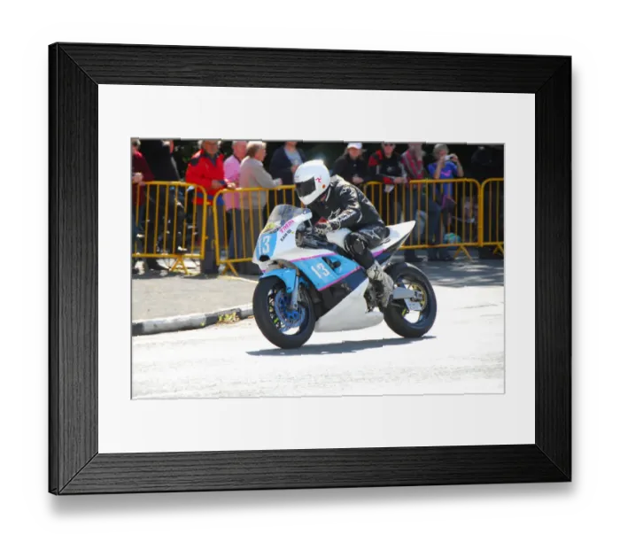 Framed Print : Dave Kennington (Kawasaki) 2014 Parade Lap Framed Print : Dave Kennington (Kawasaki) 2014 Parade Lap