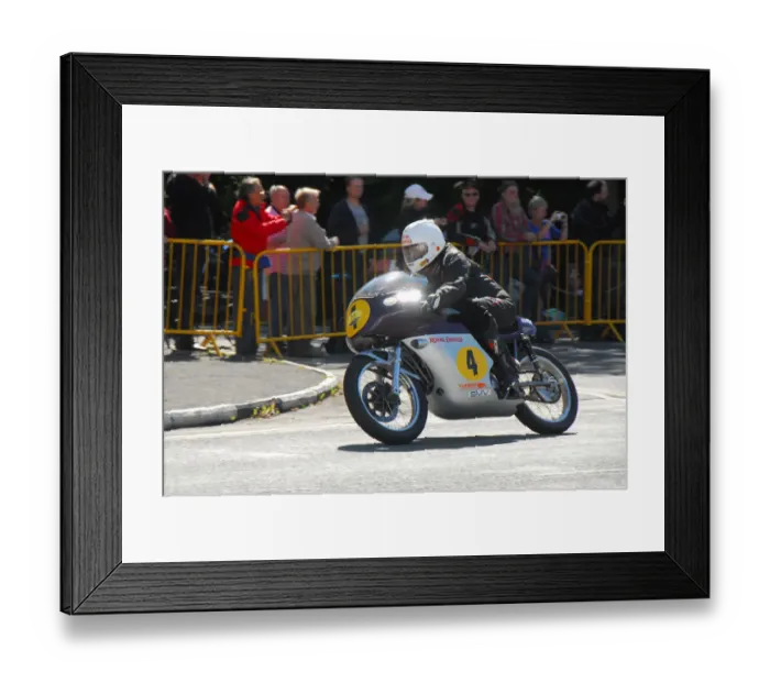 Framed Print : Steve Linsdell (Royal Enfield) 2014 Parade Lap Framed Print : Steve Linsdell (Royal Enfield) 2014 Parade Lap