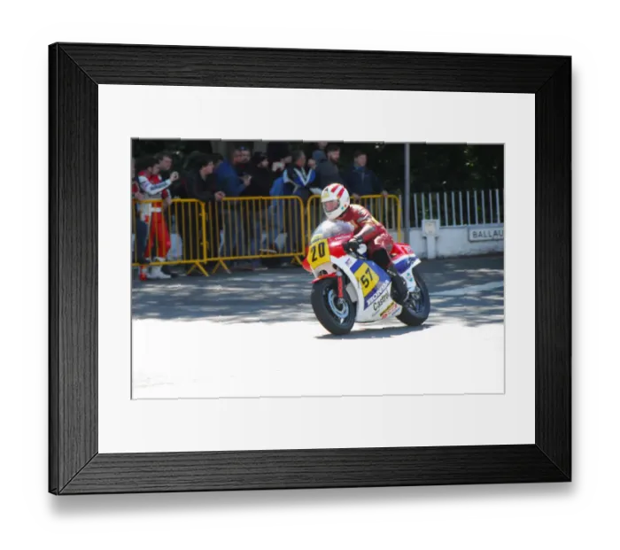 Framed Print : Con Law (Honda) 2014 Parade Lap Framed Print : Con Law (Honda) 2014 Parade Lap