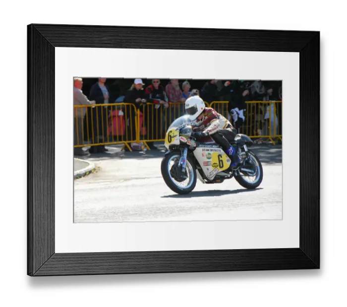 Framed Print : Dave Roper (Matchless) 2014 Parade Lap Framed Print : Dave Roper (Matchless) 2014 Parade Lap