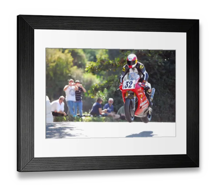 Framed Print : Paul Baleta (Ducati) 2014 Formula One Classic TT Framed Print : Paul Baleta (Ducati) 2014 Formula One Classic TT