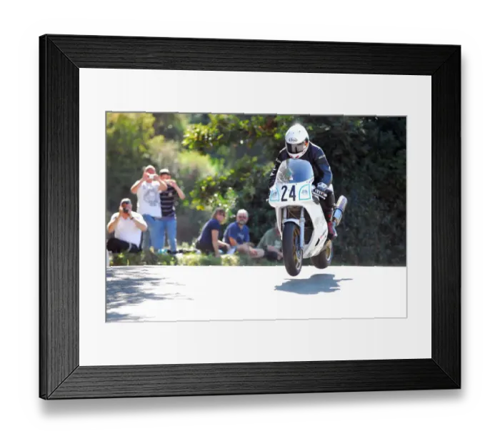 Framed Print : Mark Herbertson (Honda) 2014 Formula One Classic TT Framed Print : Mark Herbertson (Honda) 2014 Formula One Classic TT